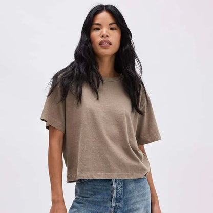 Richer Poorer Women's Relaxed Crop Tee