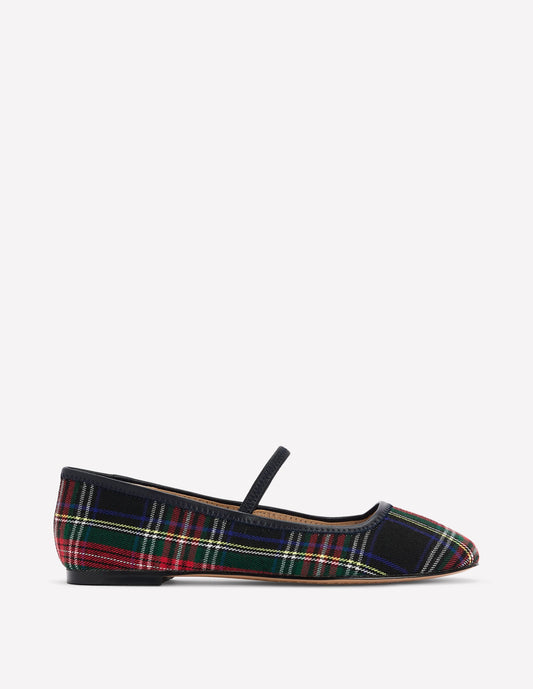 Thea Mary Jane Ballet Flats-Check
