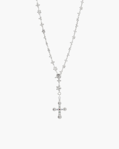 Daisy Molecule Chain in Silver