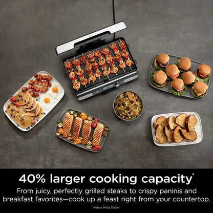 20" XL Indoor Grill & Griddle Bring BBQ Flavor Into Your Home