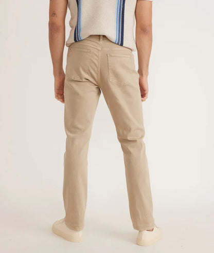 Marine Layer 5 Pocket Athletic Fit Twill Pant