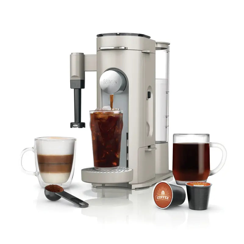 Single-Serve Pods & Grounds Specialty Coffee Maker Black - PB051