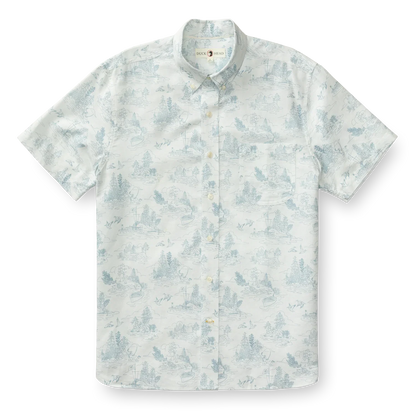 Duck Head Linen Cotton Oxford Sport Shirt