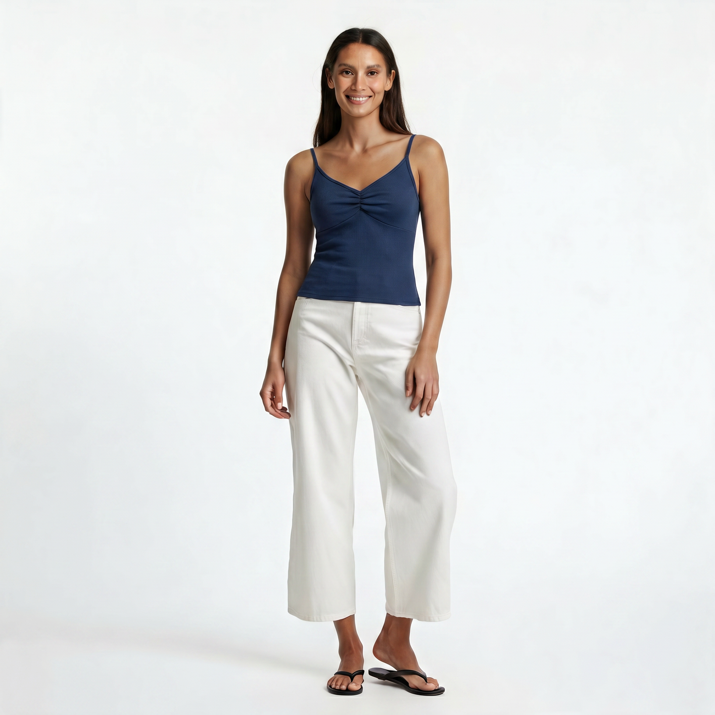 Shirred Front Cami