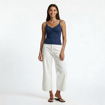 Shirred Front Cami