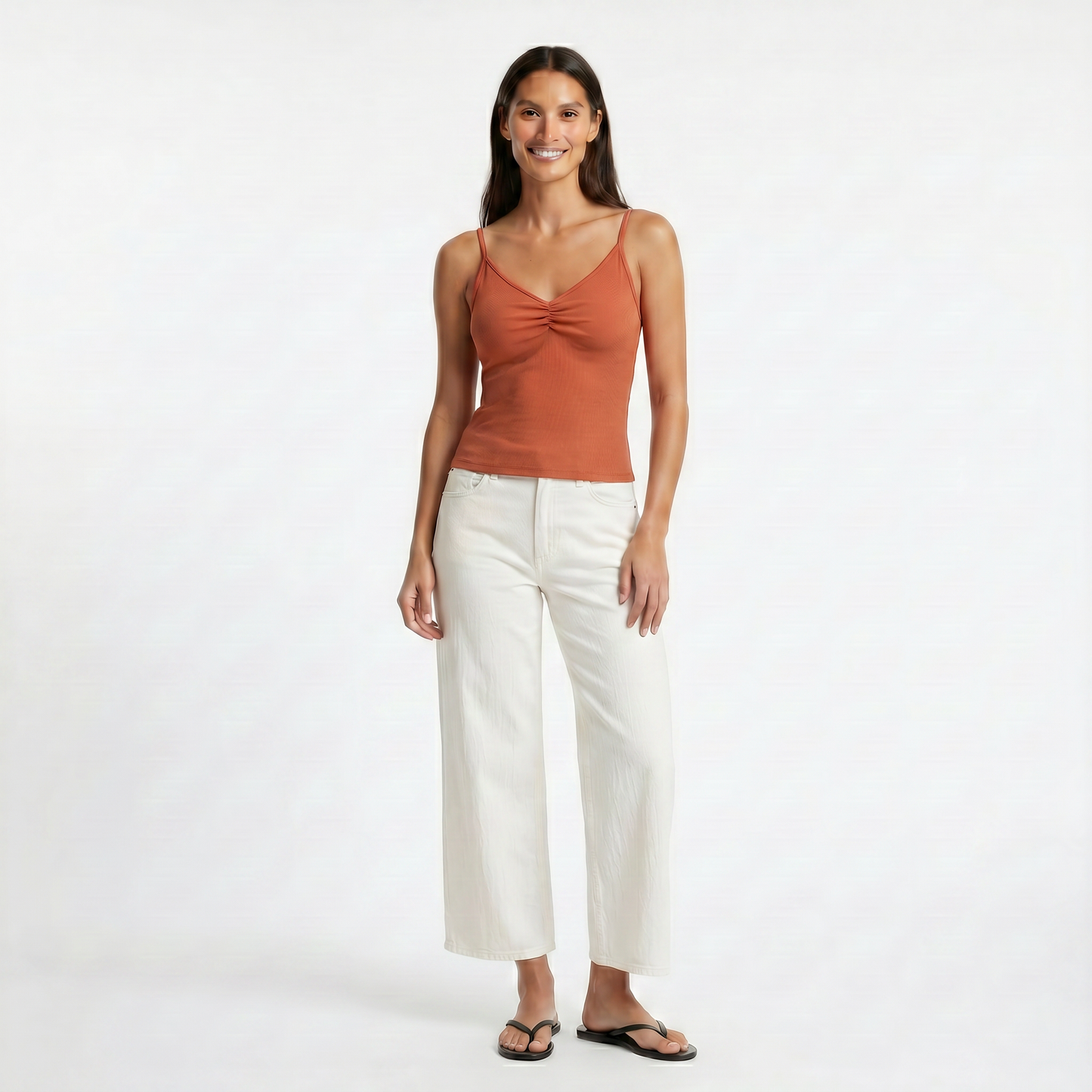 Shirred Front Cami