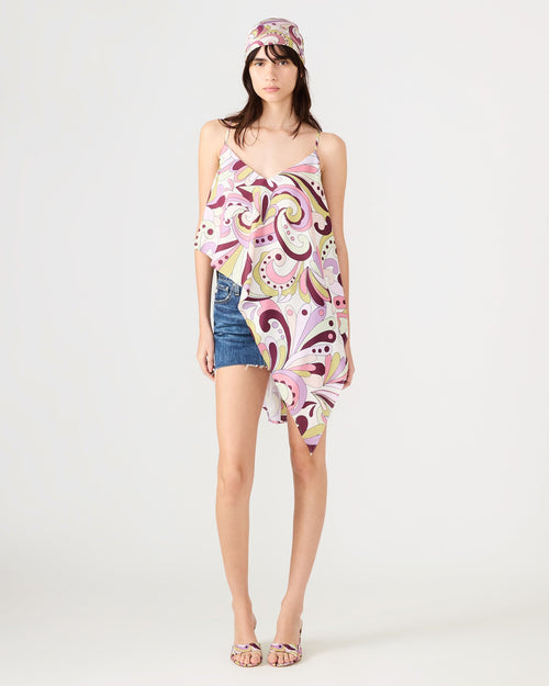 MARGAN TOP PETAL PAISLEY