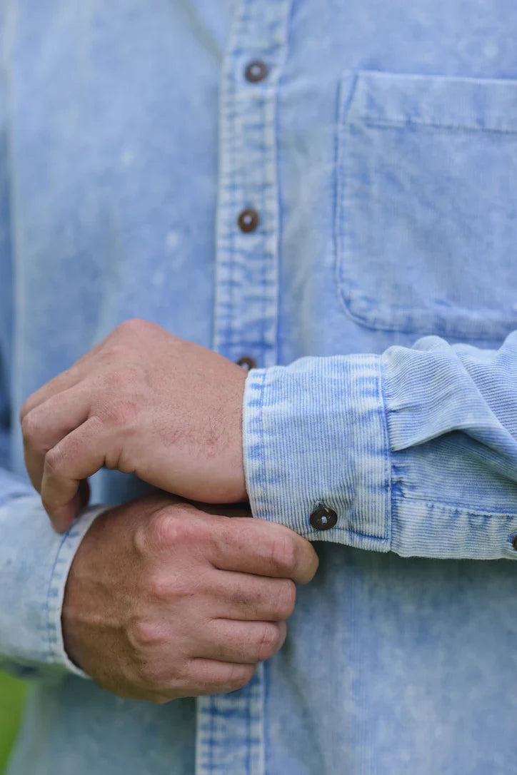 One World Brothers Cape Bretton Sky Corduroy Shirt