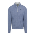 Xavier Velocity Performance Quarter Zip Dark Steel Blue