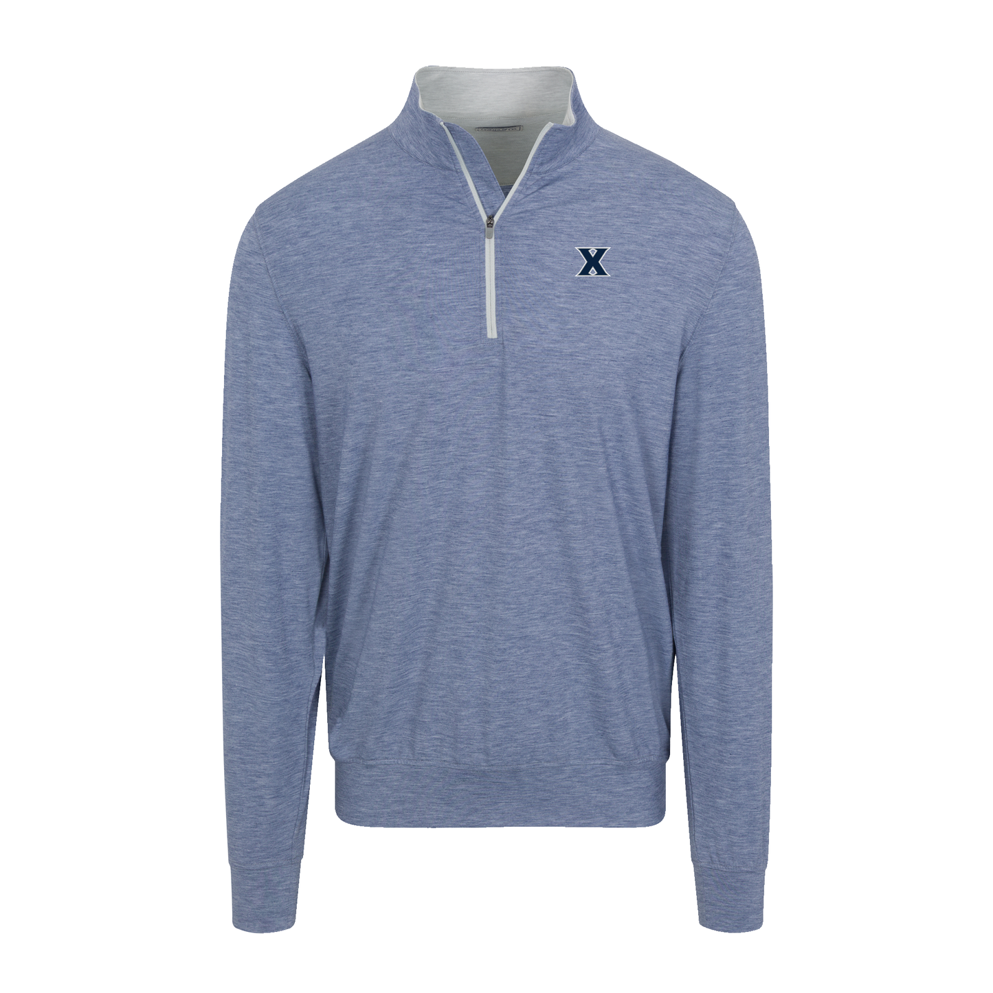 Xavier Velocity Performance Quarter Zip Dark Steel Blue