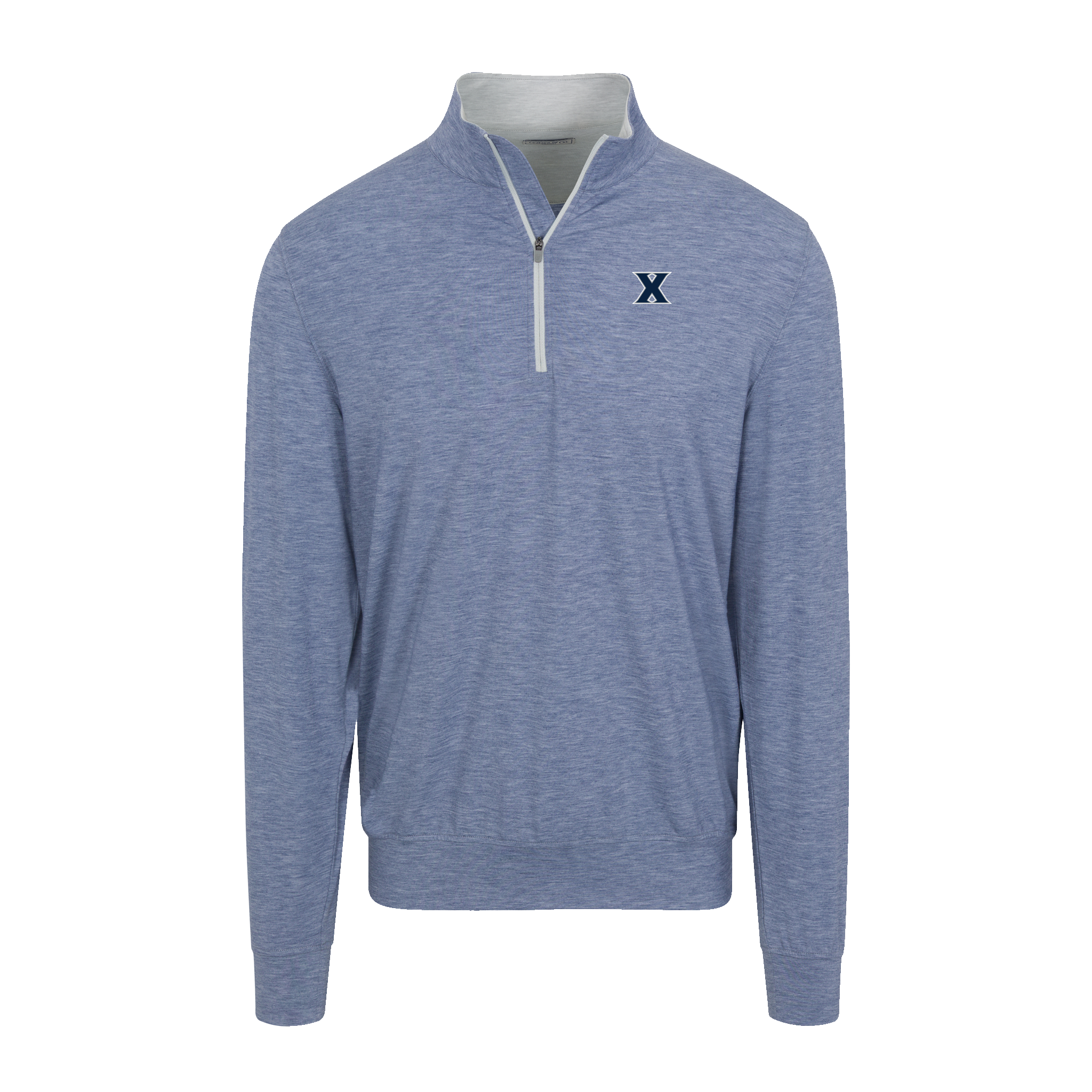 Xavier Velocity Performance Quarter Zip Dark Steel Blue
