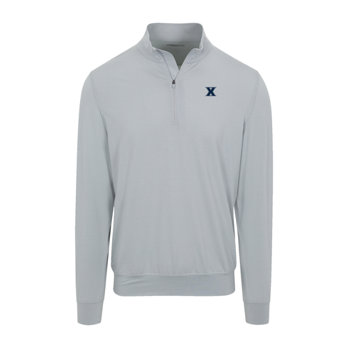 Xavier Velocity Performance Quarter Zip Light Grey