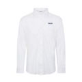 Yale Quattro Flex Dress Shirt with Semi-Spread Collar White