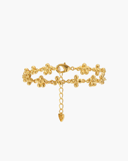 Daisy Molecule Bracelet