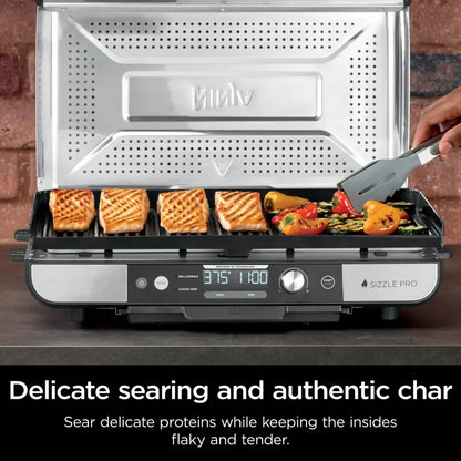 20" XL Indoor Grill & Griddle Bring BBQ Flavor Into Your Home