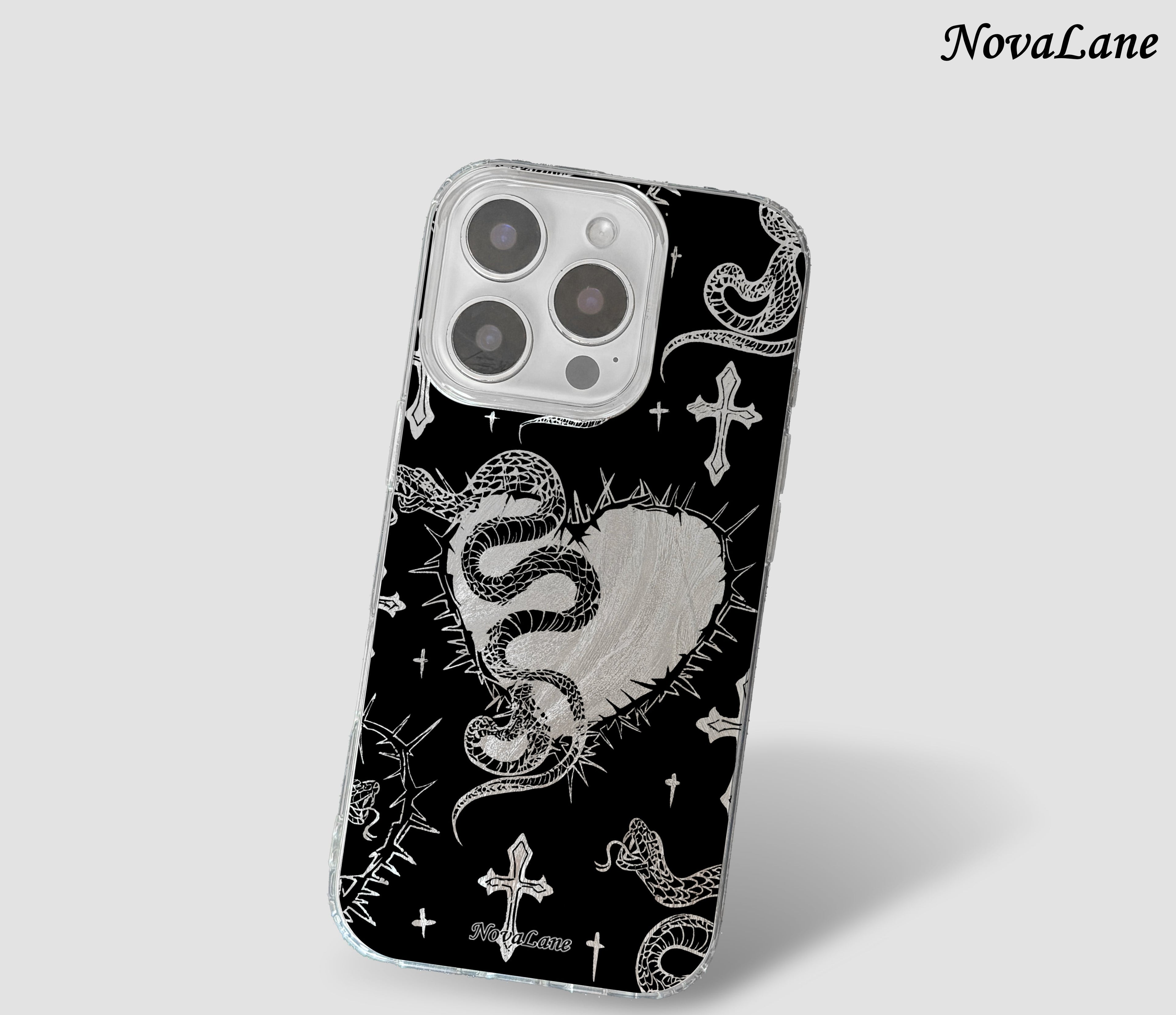 Snake Heart Celestial Shining Phone Case Cover