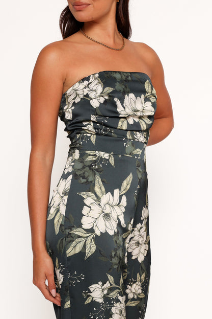 Karina Jumpsuit - Green Multi